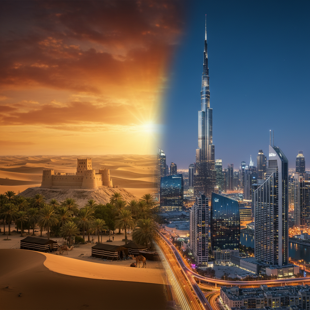 UAE Transformation - From Heritage to Modernity